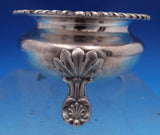 English Victorian Sterling Silver Salt Dip Master Set 2pc GW Interior (#8324)