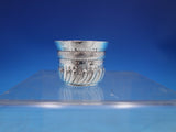 English Sterling Silver Salt Dip Master w/ Cobalt Liner #9391 London 1887 #6519