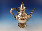 Les Cinq Fleurs by Reed and Barton Sterling Silver Coffee Pot 120 C (#1295)