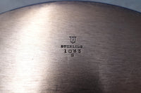 Simons Bros. Sterling Silver Dish Bowl Beaded #1083 8 1/2" (#7313)