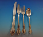 Rose Tiara by Gorham Sterling Silver Flatware Set For 12 Service 55 Pieces