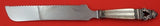 Acorn by Georg Jensen Sterling Silver Bread Knife Wide Serrated w/GI Mark 11"
