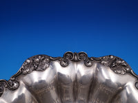 Floral Series by Wallace Sterling Silver Fruit Bowl #1168 2 5/8" x 11" (#8248)