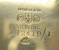 Saint Dunstan Chased by Gorham Sterling Silver Cake Plate 10 1/2" Diameter #0616