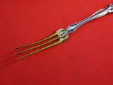 Blackberry by Tiffany and Co Sterling Silver Fruit Fork Gold washed 6" With Leaf