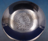 Asian Sterling Silver Bowl with Engraved Bird 3/4" x 2 1/2" .83 ozt. (#6855)