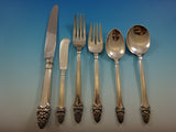 Sovereign Old by Gorham Sterling Silver Flatware Set For 8 Service 49 Pieces