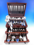 Louvois by Puiforcat France Sterling Silver Flatware Set Service 175 pcs Dinner