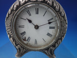 Lap Over Edge Acid Etched by Tiffany Sterling Silver Clock by VAP Brevet #6021