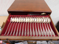 Posen 800 Silver Flatware Set Service in original Fitted Chest 170 pcs Germany
