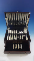 Blok by Maria Regnier Sterling Silver Flatware Set 12 Service Mid Century Modern