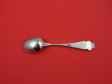 Vansant Sterling Silver Teaspoon bright-cut antique lily engraved 6"