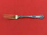 Buttercup by Gorham Sterling Silver Strawberry Fork GW w/ design  4 5/8"
