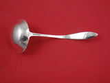 Antique Hammered by Shreve Sterling Silver Sauce Ladle Applied Mono "D" 5 1/4"