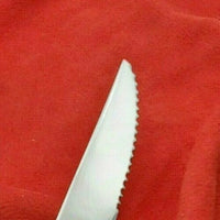 Grande Baroque Wallace Sterling Silver Steak Knife Set 8 Custom 9 1/4" Serrated