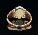10k and 14k 1.98 Carat Australian Genuine Natural Opal Ring Size 7 (#J6573)