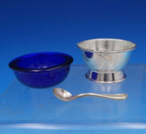 Hepplewhite by Reed and Barton Sterling Silver Salt Dip Cobalt Liner Spoon #7992