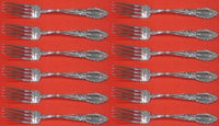 King Richard by Towle Sterling Silver Regular Forks 7 3/8" Set of 12