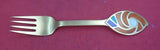 Christmas by A. Michelsen Sterling Silver Regular Fork 1971 Else Alfelt 6 1/4"