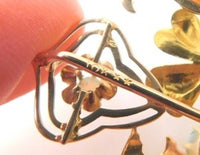 14k and 10k Gold Victorian Stick Pin Collection Tree Brooch Jewelry (#J636)