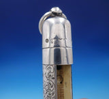 Sterling Silver Thermometer with Hanging Loop #438 1.52 ozt. Monogrammed (#4940)