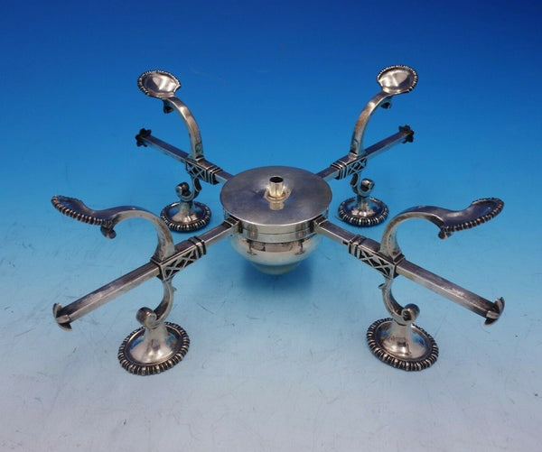Edward Aldridge II English Georgian Sterling Silver Warming Stand (#4205)