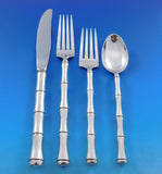 Mandarin by Towle Sterling Silver Flatware Set 8 Service 32 pieces Bamboo
