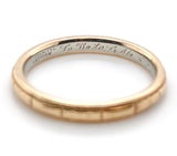 18k Yellow Gold Wedding Band Ring Dated 1931 Size 5.75 Jewelry (#J7279)