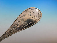 Japanese by Tiffany and Co Sterling Silver Crumber Butterfly and Floral Motif