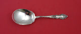 Meadow Rose by Wallace Sterling Silver Preserve Spoon 7 1/2"