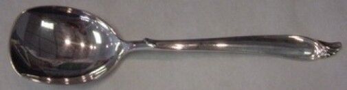 Sculptured Beauty by International Sterling Silver Sugar Spoon 6"