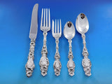 Lily by Whiting Sterling Silver Flatware Set for 8 Service 40 Pieces Dinner