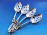 Francis I Old by Reed & Barton Sterling Silver Pcd Serving Spoon Set 4 pc 8 3/8"