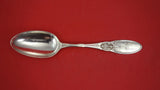 Krider and Biddle Sterling Silver Place Soup Spoon w/ tulip design 7 3/8"
