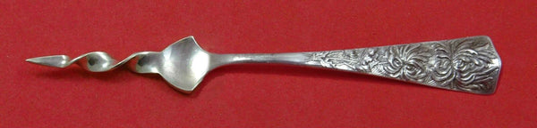 Chrysanthemum by Shiebler Sterling Silver Butter Pick Twisted 5 3/4" Custom Made