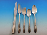 Memory AKA Hiawatha by Rogers Silverplate Flatware Set for 8 Service 43 Pieces