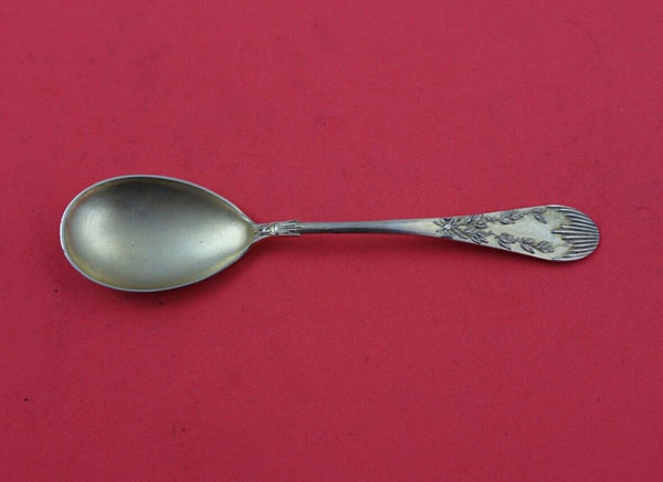 German Sterling by Various Makers Ice Cream Spoon vermeil .800 silver 5"