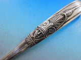 W. Christesen Danish Sterling Silver Soup Ladle w/ Figural Face c.1961 15 3/4"