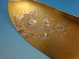 Earle by Frank Smith Sterling Silver Fish Set Bright-Cut 2pc Gold Washed