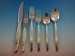Sea Rose by Gorham Sterling Silver Flatware Set 12 Service 84 Pieces