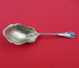 Rustic by Towle Sterling Silver Tea Caddy Spoon Gold Washed 4 3/4" Heirloom