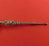English Estate Sterling Silver Coronation Spoon Vermeil Circa 1906 6 1/2"