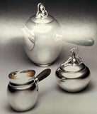 Hibiscus by Gorham Sterling Silver Coffee Set 3pc #791 (#7680) Modernist