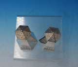 Charles Wientge Co Sterling Silver Salt and Pepper Shaker Set 2pc #0211 (#5075)