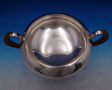 Axel Salomonsen Danish .925 Silver Tureen with Cover Wood 3-D Rings (#7406)