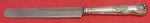 Kings English Sterling by Unknown Sterling Silver Banquet Knife 10 5/8"