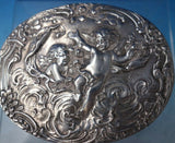 Storck and Sinsheimer German .800 Silver Jewelry Box w/ Cherubs #375 (#6068)