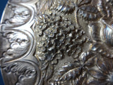 Baltimore Rose by Schofield Repousse Sterling Casserole Dish with 3D Lion #0102