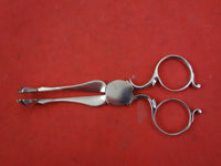 English Sterling Silver Sugar Nips Scissor Style Early Pre 1800 Worn Marks 4 5/8