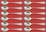 Flemish by Tiffany & Co. Sterling Silver Demitasse Spoon Set of 12 pcs 4"